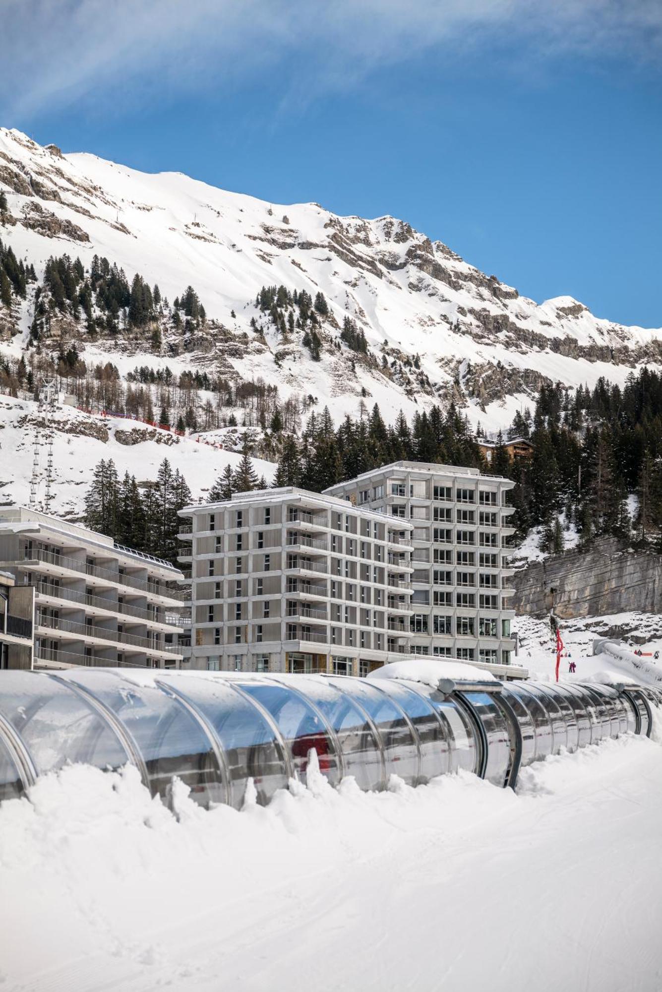 Mgm Hotels & Residences - Hotel Alhena Flaine Exterior foto